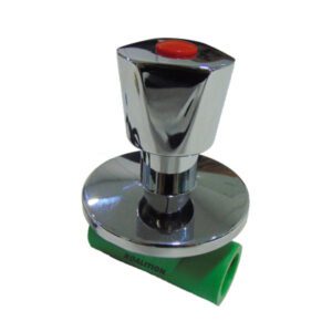 Llave de paso Deluxe manilla cromada vástago alto KOALITION